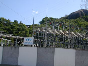Central elétrica da Escelsa em Bento Ferreira