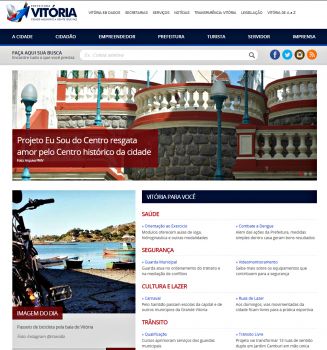 Novo Portal da Prefeitura de Vitória