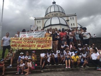 Mobilização de combate à dengue em Santo Antônio
