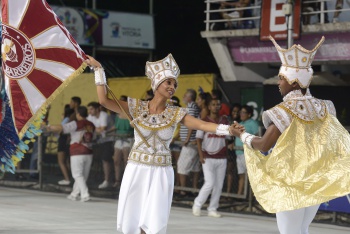 Desfile da Escola de Samba Barreiros no Carnaval 2018