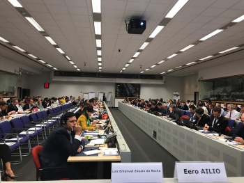 Secretário Luiz Emanuel participa de conferência de meio ambiente em Bruxelas