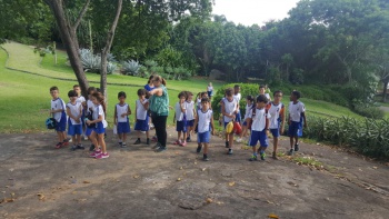 Visita de alunos ao Parque Pedra da Cebola