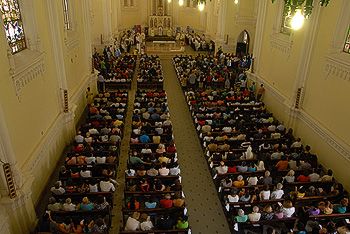Missa na Catedral Metropolitana de Vitória