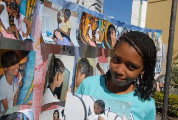 Mostra Cultural PROJOVEM Adolescente, fotos de penteados afro