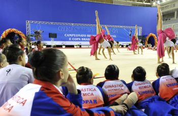 Abertura do Brasileiro Juvenil de Ginástica