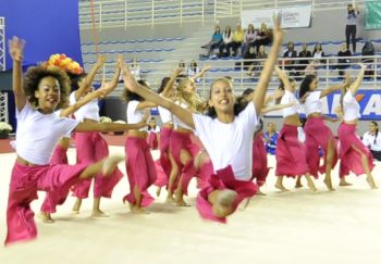 Abertura do Brasileiro Juvenil de Ginástica