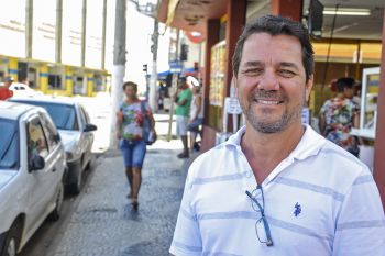 Mário Ribeiro, comerciante da Vila Rubim