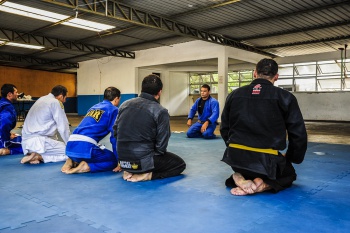 Treinamento de Jiu-Jitsu com a Guarda Civil Municipal