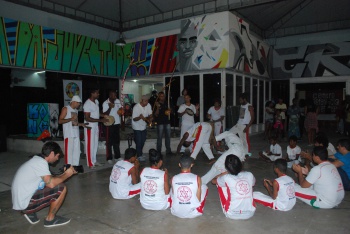 Oficina de capoeira do CRJ