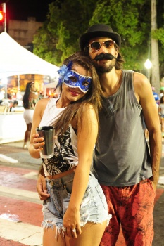 Carnaval na praça Costa Pereira