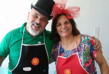 Eugênio e Rita Santos no Viagem pela Literatura