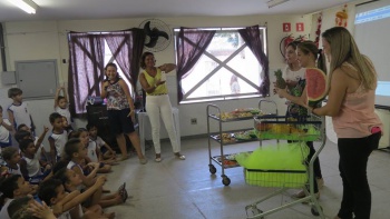 Projeto de meio ambiente no Cmei de Maria Ortiz