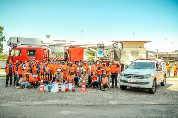 Módulo 4º do Curso Básico para Voluntário da Defesa Civil - Combate à incêndios, primeiros socorros, prevenção de acidentes domésticos