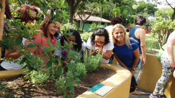 Grupo de alunos do SOE da Pedra da Cebola visita Parque da Vale