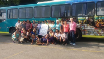Grupo de alunos do SOE da Pedra da Cebola visita Parque da Vale