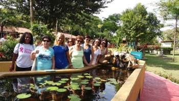 Grupo de alunos do SOE da Pedra da Cebola visita Parque da Vale