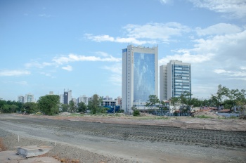 Obras na Avenida Adalberto Simão Nader no novo Aeroporto