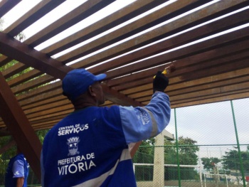 Praça de Jabour recebe novo visual
