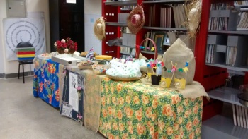 3ª edição do "Arraiá Literário" da biblioteca da Escola Municipal de Ensino Fundamental (EMEF) Álvaro de Castro Mattos, em Jardim da Penha