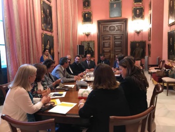 Comitiva da PMV em Sevilha