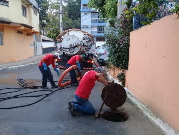 desobstrução em SAnta MArtha