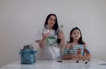 Oficina de vaso autoirrigável