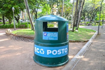 Ecoposto no Parque Moscoso