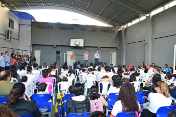 Solenidade de abertura da EMEF Padre Guido