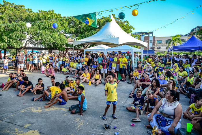 Arena Vitória - Brasil x Coreia do Sul - Praça de Itararé