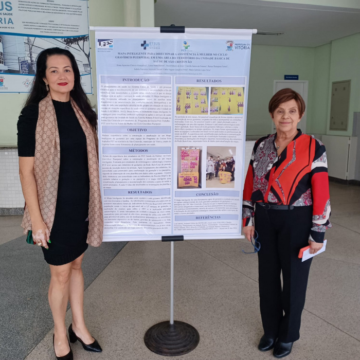 Os trabalhos selecionados ficaram expostos no hall da Etsus