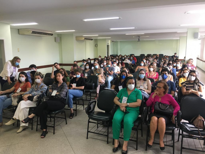O encontro contou com quatro eixos temáticos, palestras, oficina, exposição de banners