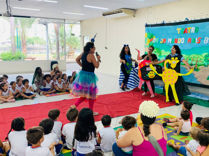 Diversão e interação marcam lançamento de projeto educacional de Cmei