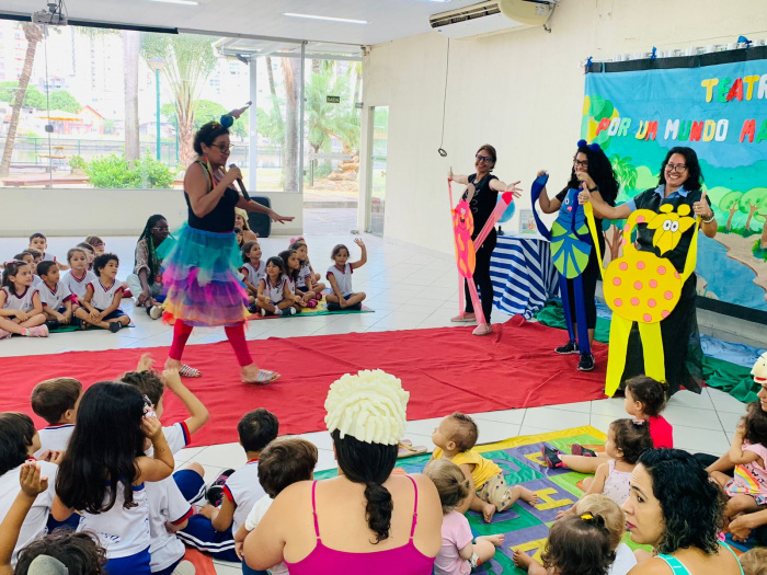 Diversão e interação marcam lançamento de projeto educacional de Cmei