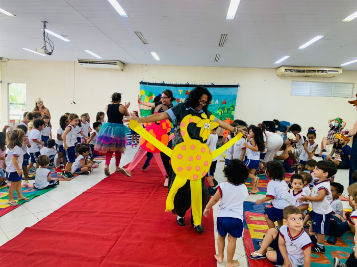 Diversão e interação marcam lançamento de projeto educacional de Cmei