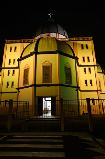 Nova iluminação da Basílica de Santo Antônio