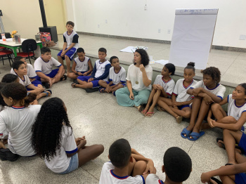 Semana da família na escola na Emef Padre Anchieta