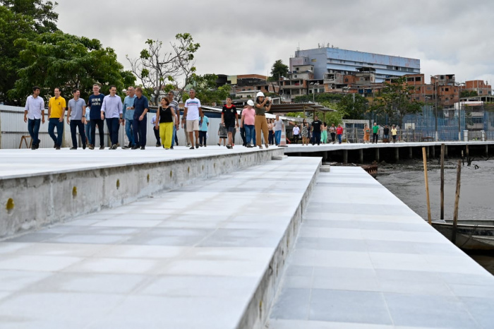 Visita Técnica às obras da Orla de são Pedro