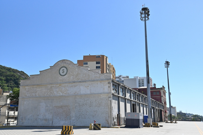 Visita as obras de Reforma dos Galpões do Porto de Vitória
