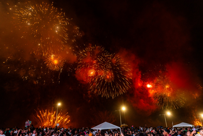 Queima de Fogos da Virada 2023-2024, Réveillon 2024 - Camburi