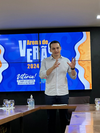 Coletiva de imprensa para lançamento da Arena de Verão 2024