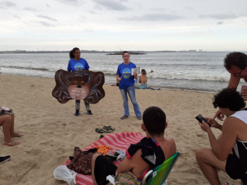 Ações da Campanha Praia Limpa 2024