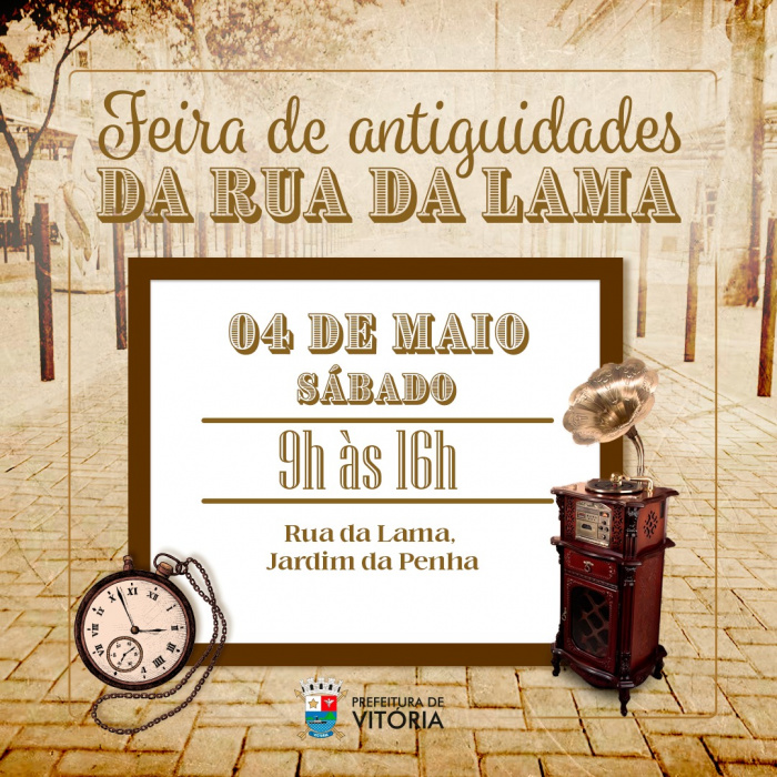Feira será realizada no próximo sábado (4).