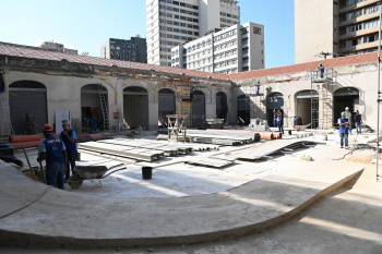 Visita Obras Mercado da Capixaba