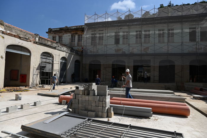 Visita Obras Mercado da Capixaba