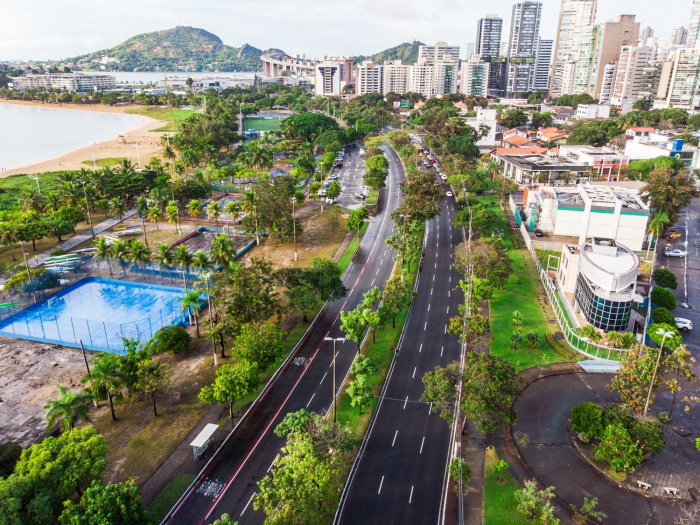 Vista aérea da Regional 5