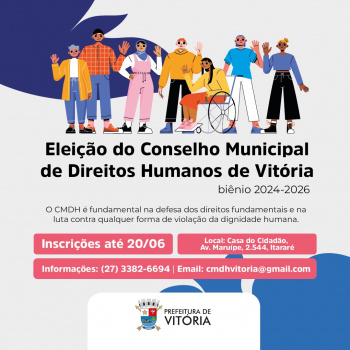 Eleição Conselho Municipal de Direitos Humanos de Vitória