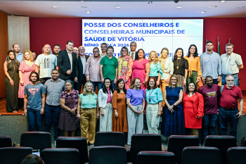 Posse dos Conselheiros Municipais de Saúde