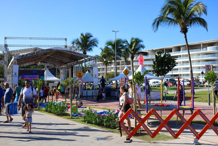Inauguração da reurbanização da Curva da Jurema
