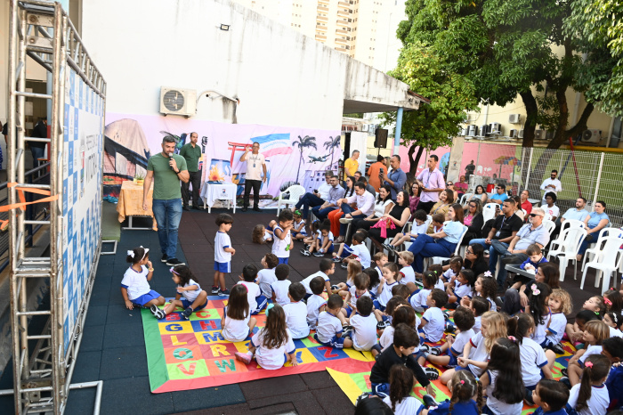 Lançamento do Edital para reforma e instalações do CMEI Zélia Viana de Aguiar