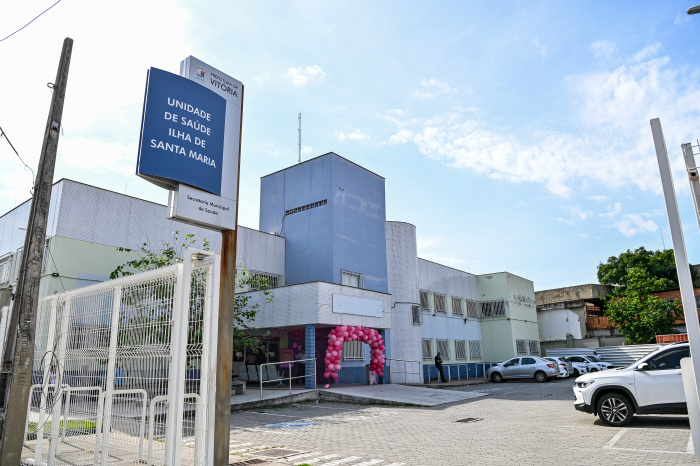 Fachada - Unidade de Saúde Ilha de Santa Maria